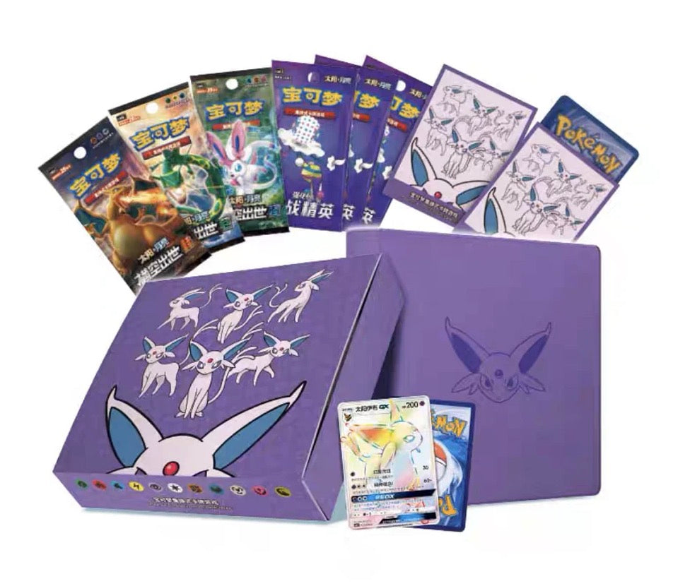 Pokemon TCG - Full serial - Eeveelution GX Gift Box(5 boxes)