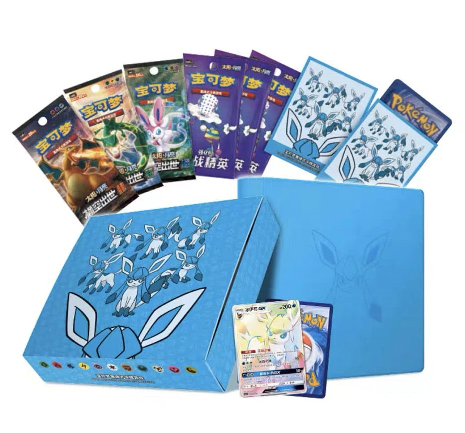 Pokemon TCG - Full serial - Eeveelution GX Gift Box(5 boxes)