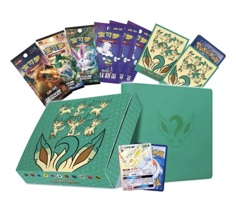 Pokemon TCG - Full serial - Eeveelution GX Gift Box(5 boxes)